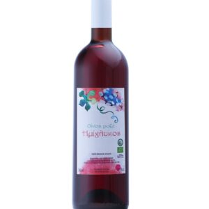 Semisweet organic rose wine from Nemea (6x750ml)