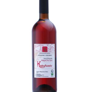 "Kefaliakos" organic dry rose wine from Nemea, variety Agiorgitiko (6x750ml)